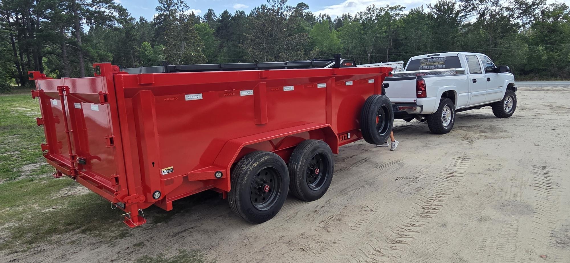 Dump Trailers available to rent