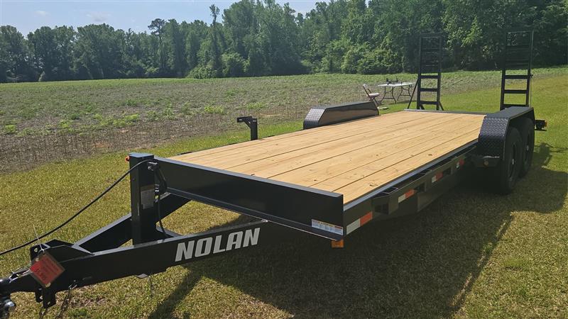 7x20 equipment trailer for rent in Richlands, NC